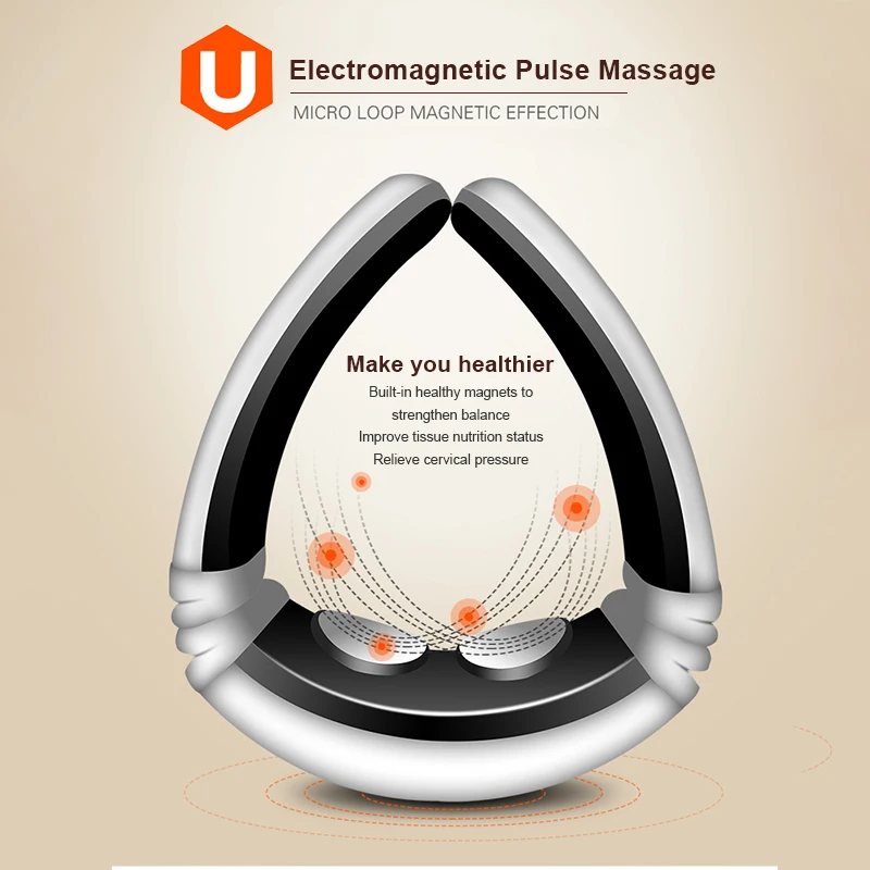 Channy электрический импульс спины и шеи массажер дальний ИК облегчитель боли