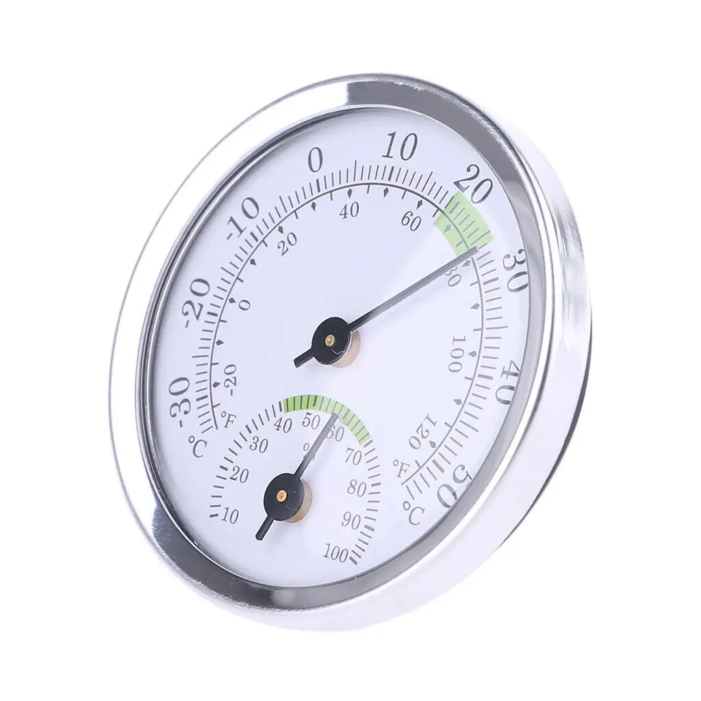 

Indoor Thermometer & Hygrometer Mini Household Wall Mounted Monitor Convenient