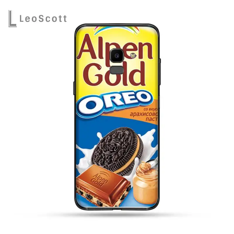 

Chocolate packaging Phone Case For Samsung Galaxy J2 J4 J5 J6 J7 J8 2016 2017 2018 Prime Pro plus Neo duo