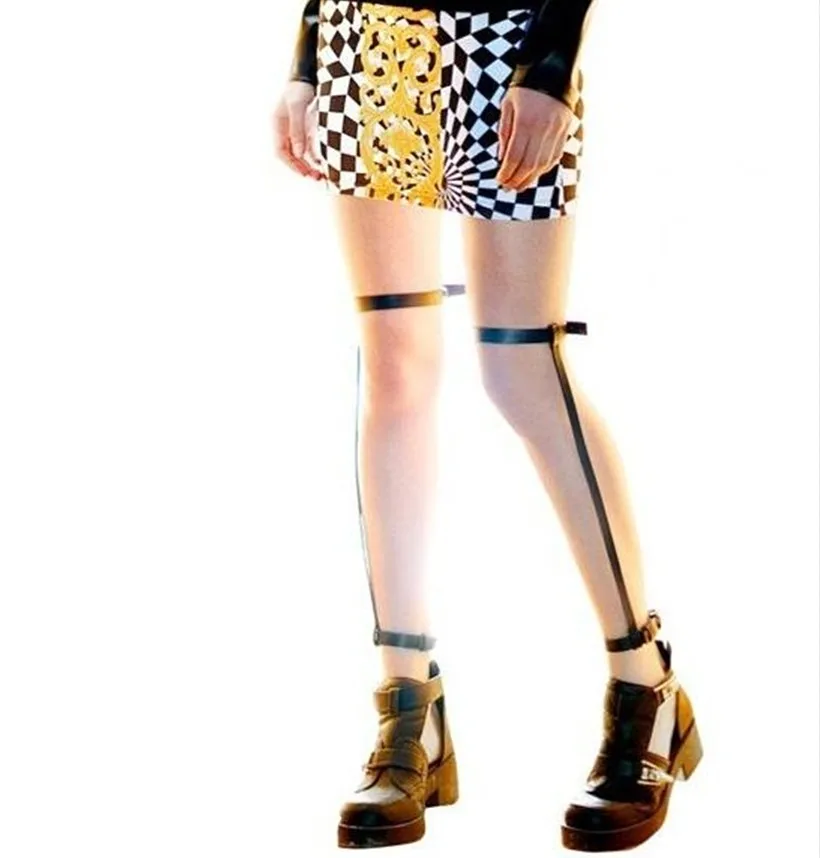 Женский ремень с заклепками из ПУ кожи в стиле Харадзюку|Украшения для тела| |