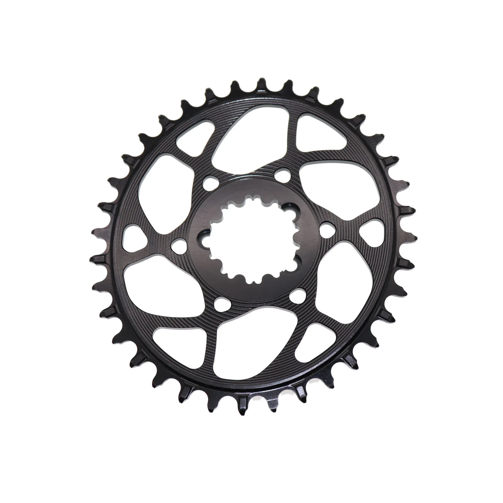Каменная овальная Звездочка 6 мм офсетная для GXP XX1 Eagle X01 X1 X0 X9 для sram gxp DM 30T 32T 34T 36 38 MTB дорожный велосипед с прямым креплением 6 мм