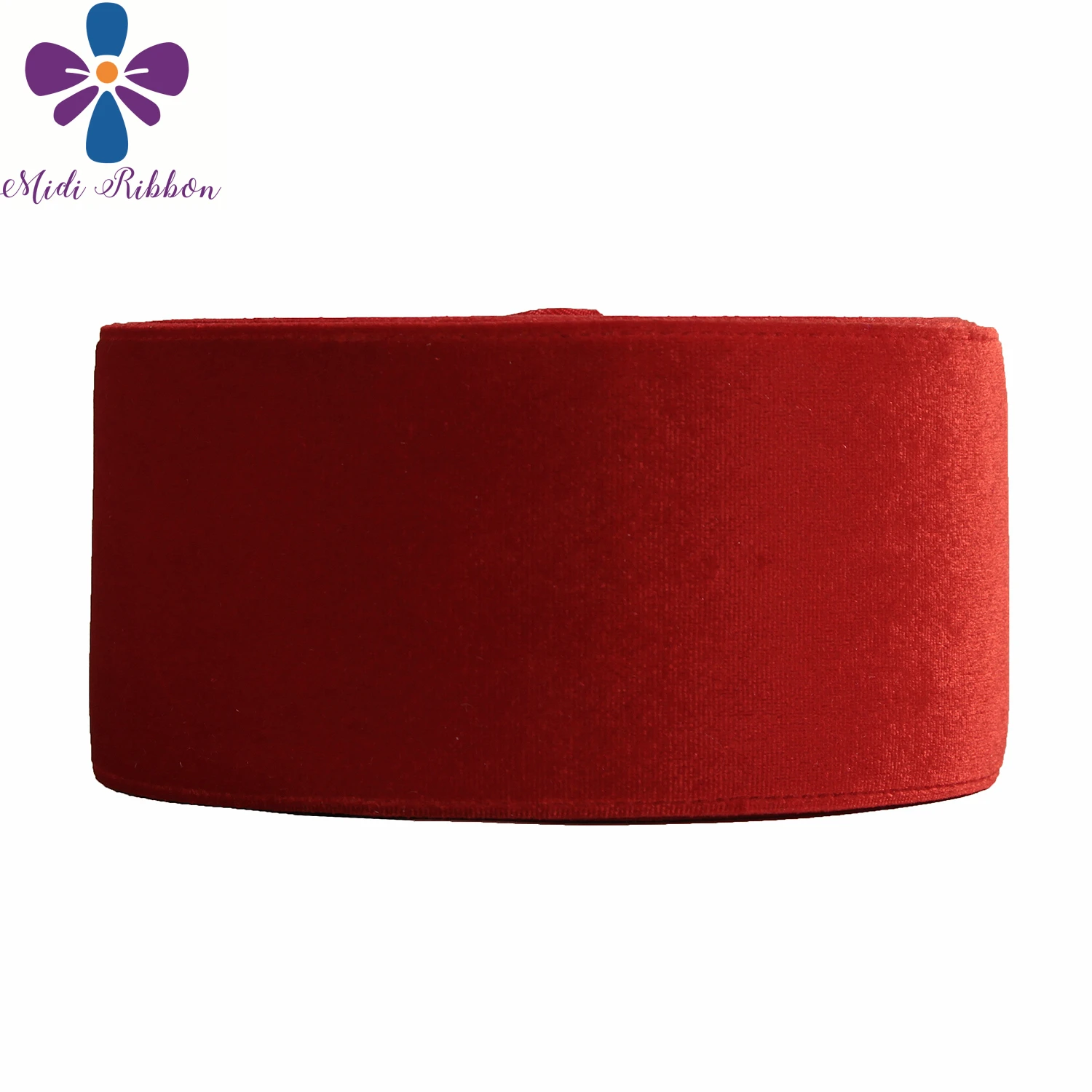 Однотонная бархатная лента для волос 3 дюйма 75 мм | Дом и сад