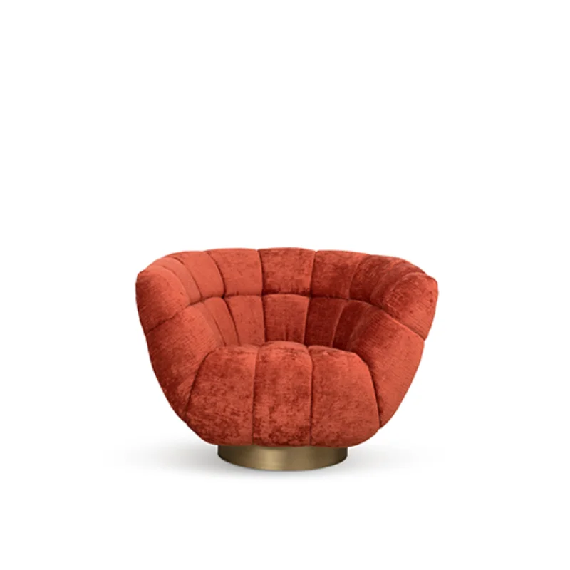 

Luxury Living Room Lounge Chair Fabric Furniture Chair For Apartment And Living Room