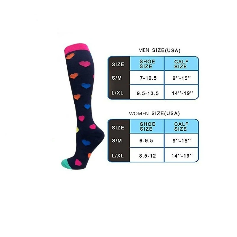 

Hot Pressure Socks Sports Compression Socks Men's and Women's Running Socks Sports Elastic Stockings Comfortable Clothes