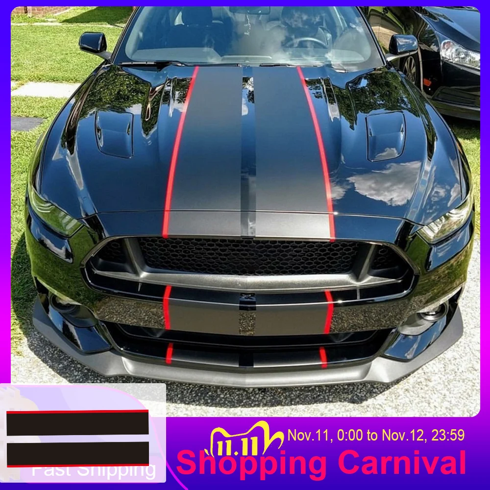 Ford Mustang Hood Stripes