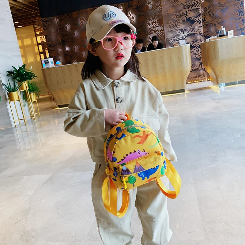 new Kindergarten Preschool Backpack for Boys Girls Children Bag Cute Cartoon Dinosaur Kids Bags Baby School Bags 2-5 Years Old