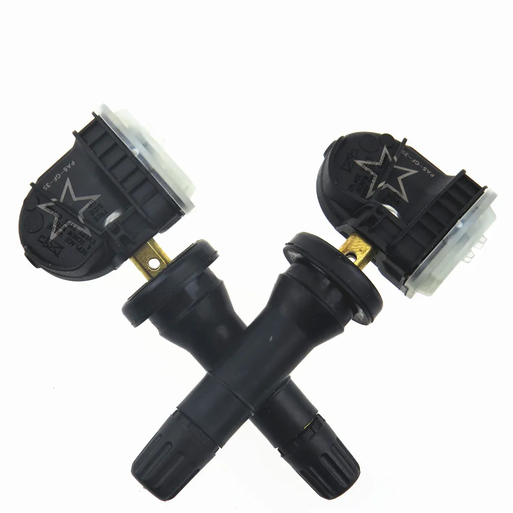 

13598771 13598772 Qty 2 Car Tire Pressure Sensor 315 Mhz Black for Encore Silverado Volt Sierra Enclave Buick Enclave Cadillac