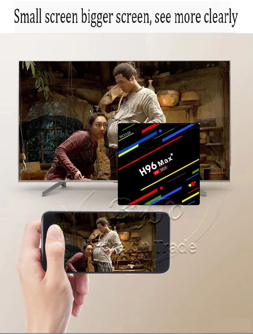 Новейший H96 Max+ Android tv Box Android 9,0 2,4G 5G WiFi Ip tv 4K box 4G 64G или 4G 32G или 2G 16G Голосовое управление GROS RK3328