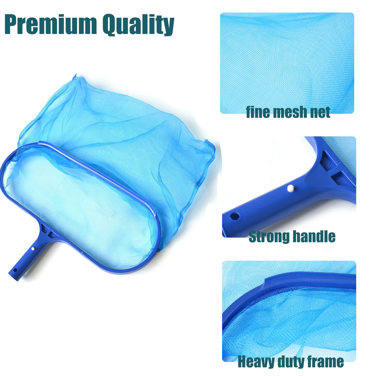 Мелкая сетка для бассейна сетчатый мешок лопатка листьев с низким