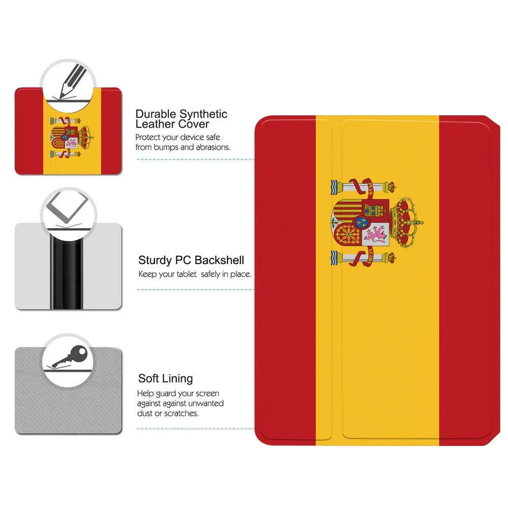 Tablet Case for Amazon Kindle Paperwhite 1/2/3/4/Kindle 2019/2016 Flag Pattern Hard Shell Cover Accessories+pen | Компьютеры и офис