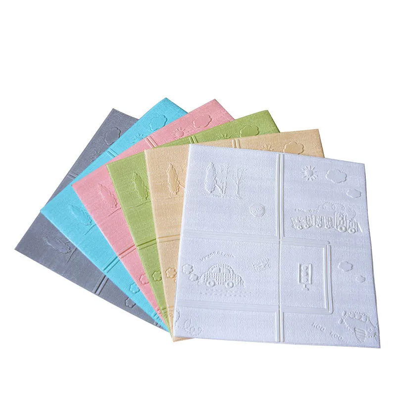 Мультяшные 3D наклейки на стену для гостиной спальни мягпосылка пакет обои