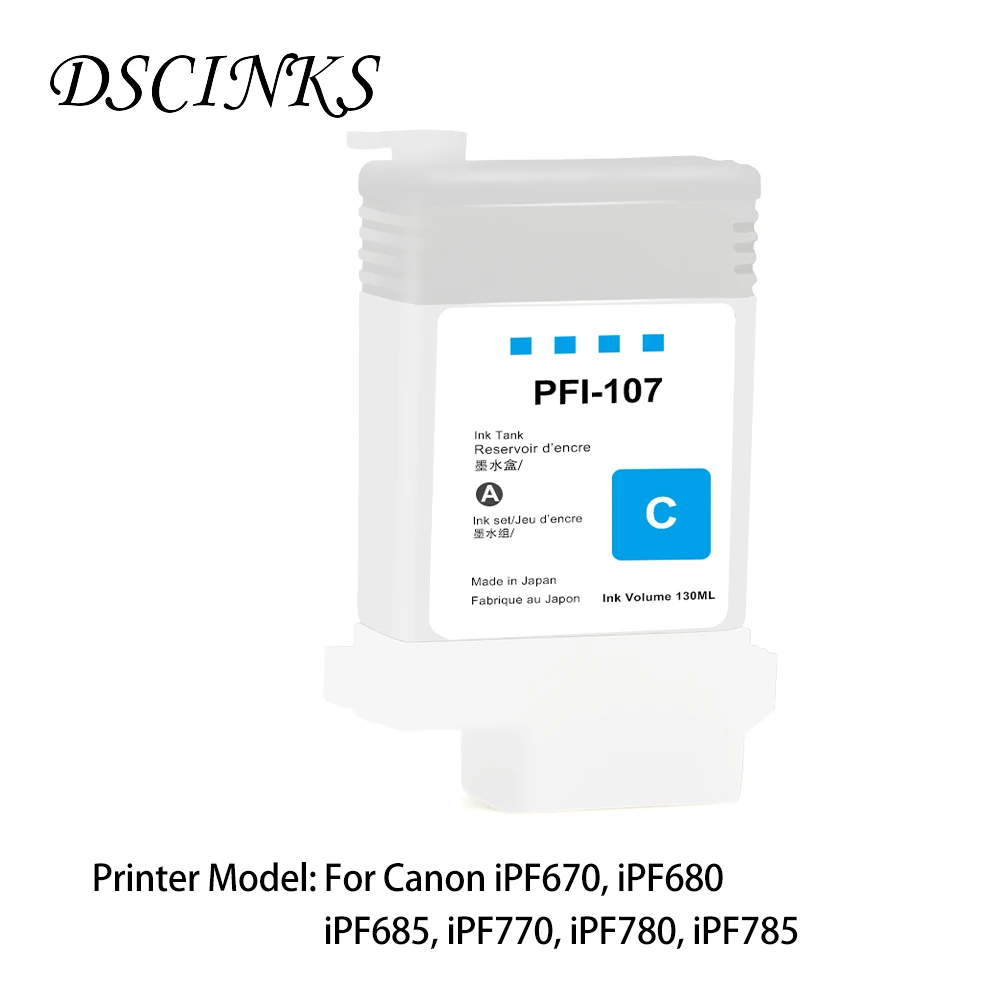 Картридж для принтера Canon IPF670 IPF680 IPF685 IPF770 IPF780 IPF785 PFI 107 IPF 670 770 PFI107 107|Чернильные