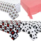 Скатерть покерная Корова в полоску, 54 х 108 дюйма