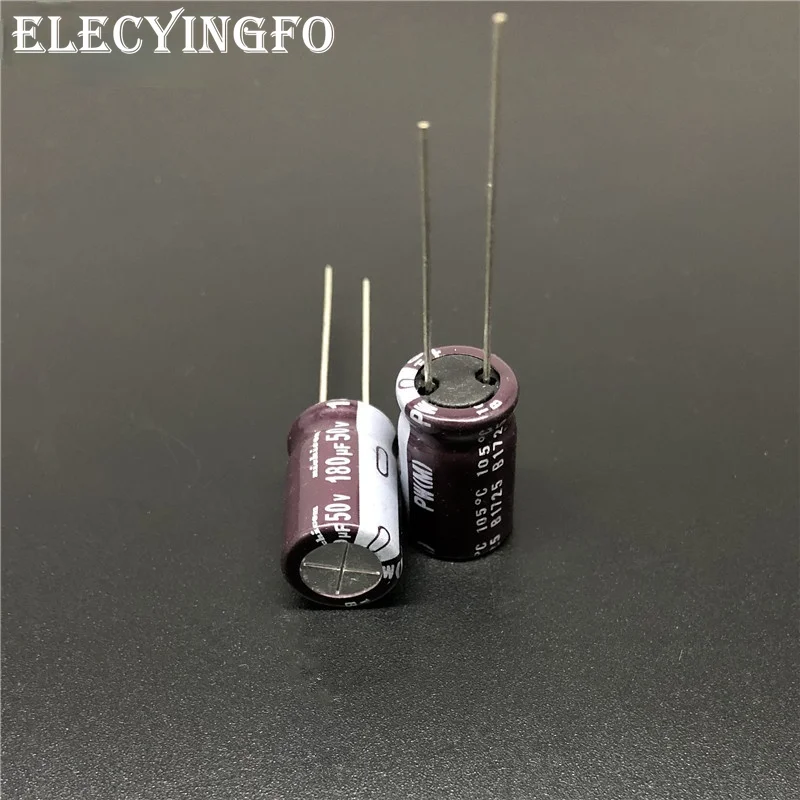 10 шт./100 шт. 180 мкФ 50V180uf NICHICON PW серии 10x16 мм низкое сопротивление долгий срок службы