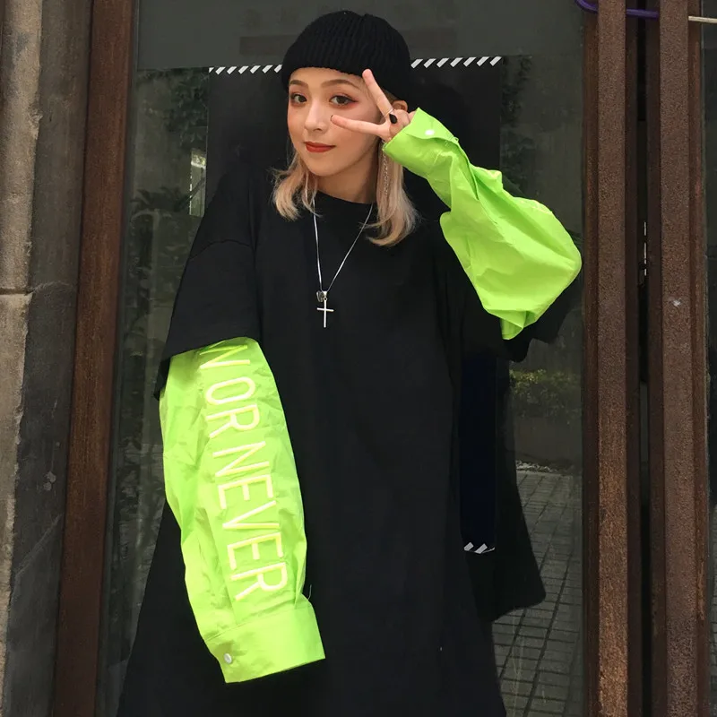 Индивидуальная куртка в Корейском стиле ins уличная одежда Харадзюку шикарная