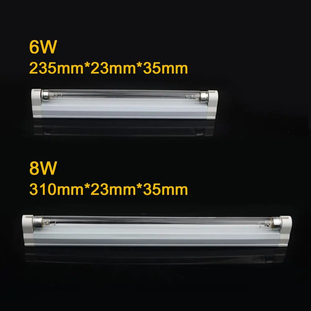 Ultraviolet lamp Quartz LED UV light T5 Tube Bulb AC110V/220V For Home Kill Mites Air Clean Remove odor Wavelength 185nm-280nm | Лампы и
