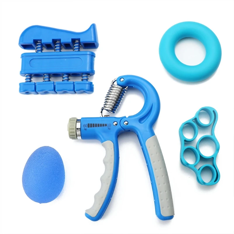 

5 Pcs Counting Gripper Set Grip Pointer Finger Hand Strength Meter Training H053