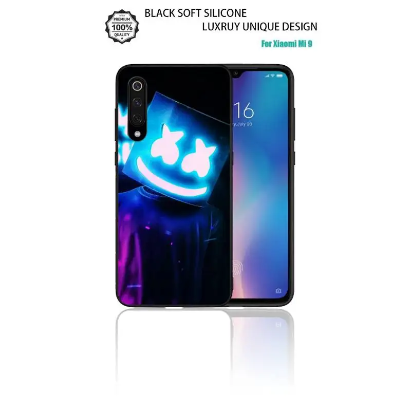 

DJ marshmallow Phone Case for redmi note 9 mi 3 7 8 9se Redmi 7 7a 8 8t 10 pro lite cases cover case coque