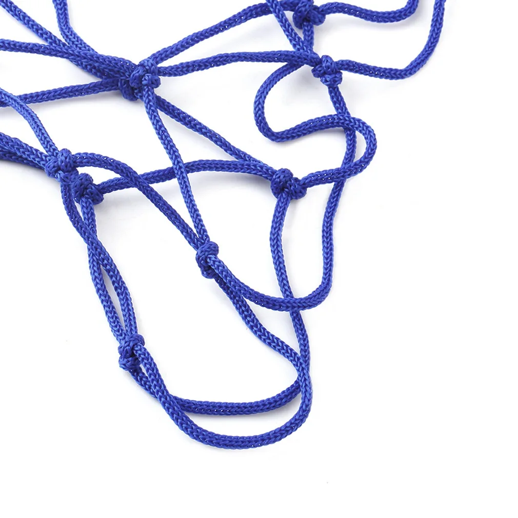 

Red White Blue Basketball Net Nylon Goal Rim Mesh Net Indoor or Outdoor for Basketball Game Hot