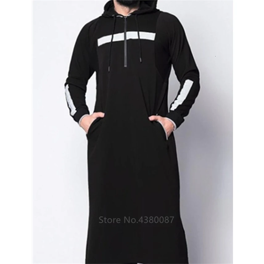 Новые мужские Jubba Тауб Арабский исламский одежда зимние мусульманский