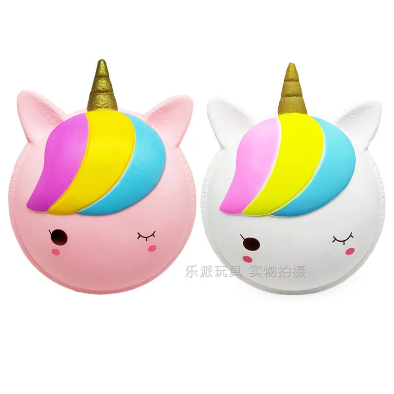 Большой единорог лошадь пончик мороженое Макарон большая мягкость kawaii мягкое