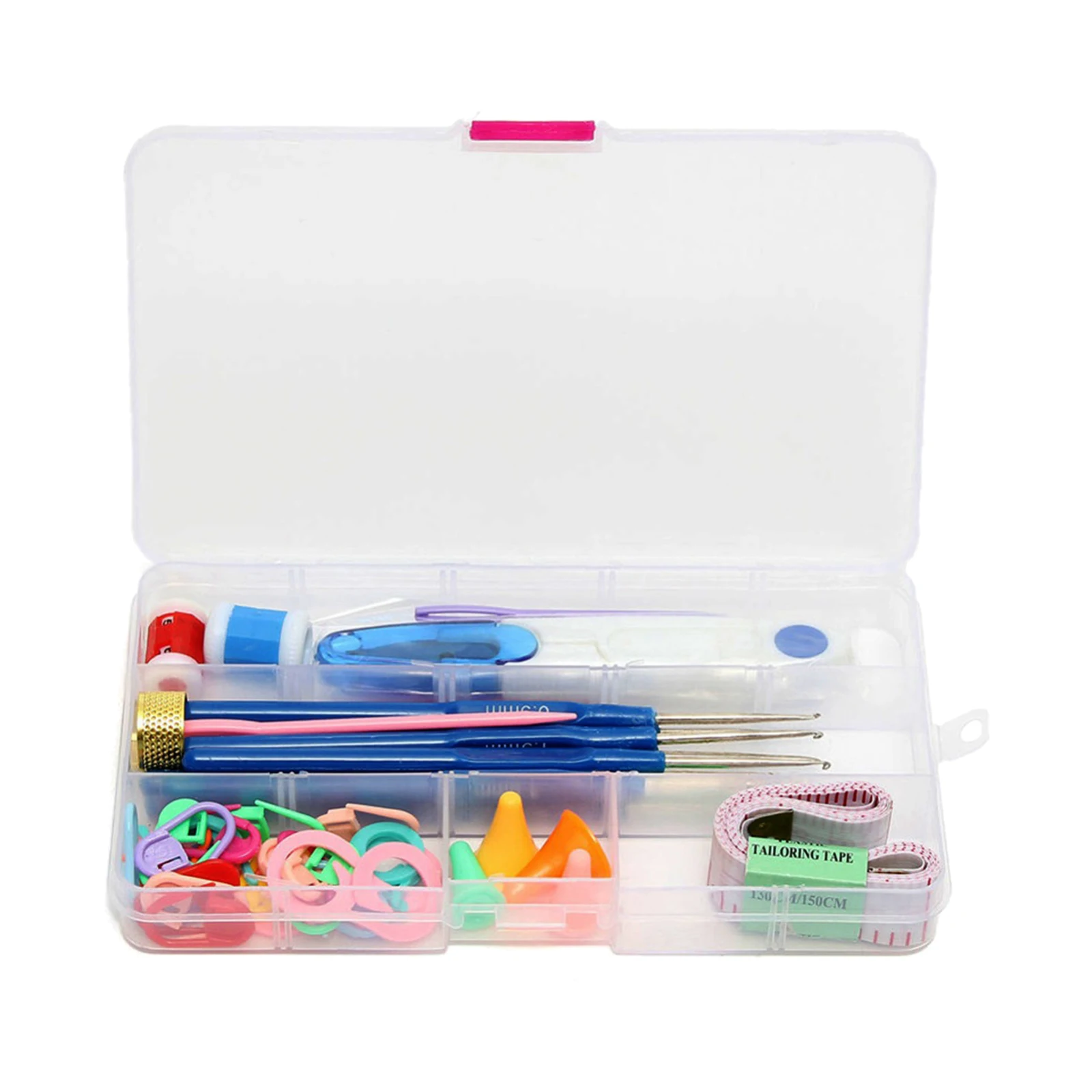 

57PCS Crochet Hooks Set Soft Grip Handles with Crochet Needle Accessories