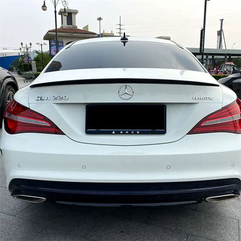 Автомобильный спойлер для заднего багажника распределитель губ Mercedes W117 C117 CLA CLA45