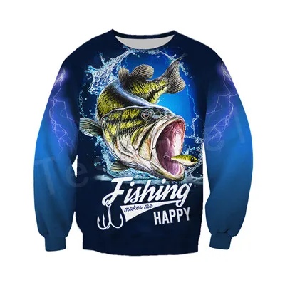 

LIASOSO New Fashion Animal Fishing Art Harajuku Casual Tracksuit Funny 3D Print Hoodie/Sweatshirt/Jacket/Mens Womens