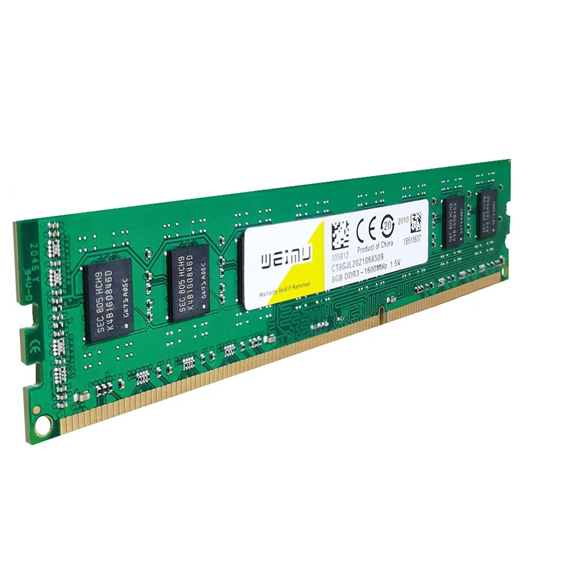 Оперативная память weiii DDR3 4 ГБ 8 1600 МГц для настольного компьютера (PC3 12800) CL11 240Pin 1 5 в