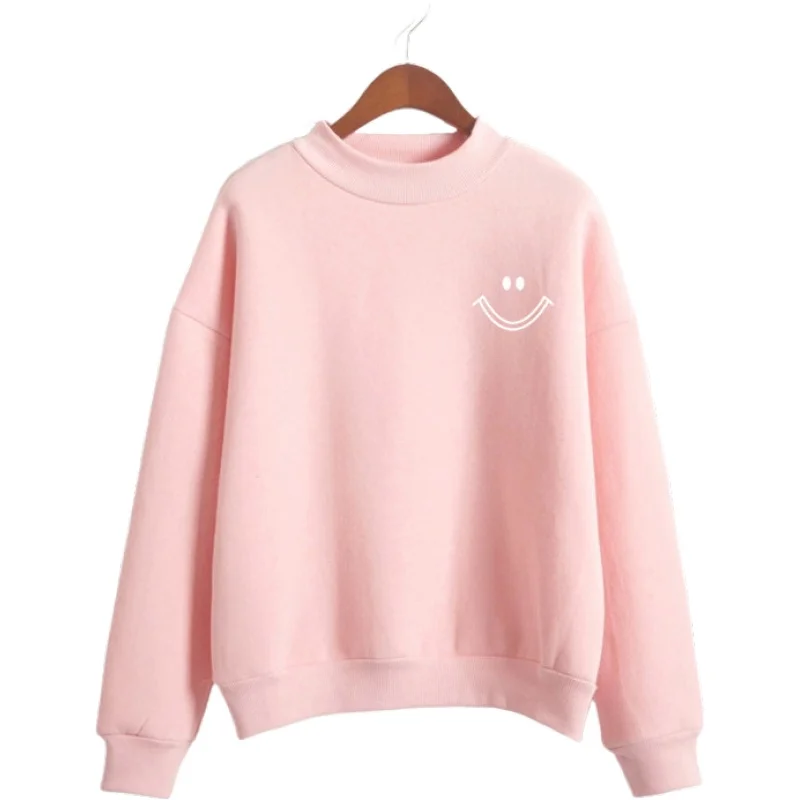 Свитшот Harakuju толстовки с мультяшным принтом длинным рукавом и высоким