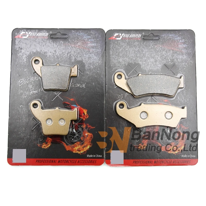 Передние и задние тормозные колодки для мотоцикла Honda CRF250R CRF250 X 2004-2015 CRF450R CRF450