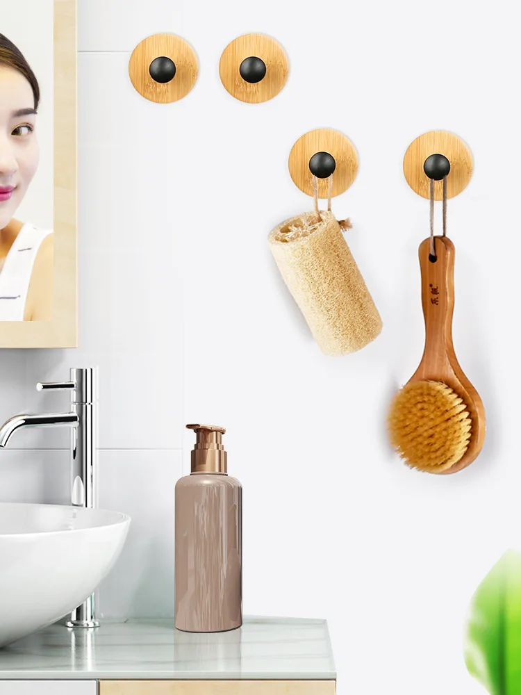 

Hook Strong Adhesive Seemless Wall Wall Hangers Clothes Coat Hook Kitchen Hook Door Hanging Key Hole Punched Adhesive Hook