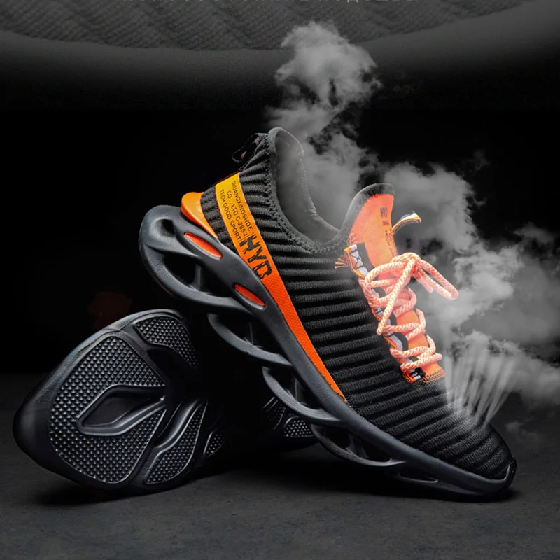 

New Men Shoes Casual Breathable Lightweight Mens Casual Shoes Comfortable Mesh Sneakers Men Fashion Unisex Big Size 36-48