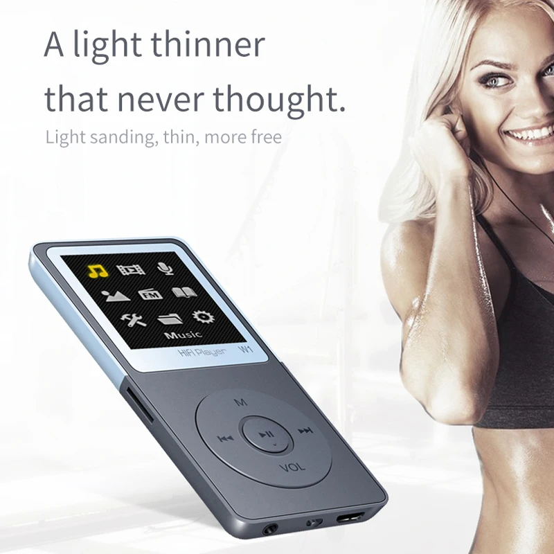 Мини USB MP3 плеер с динамиком наушники электронная книга чтение без потерь Hifi MP 3