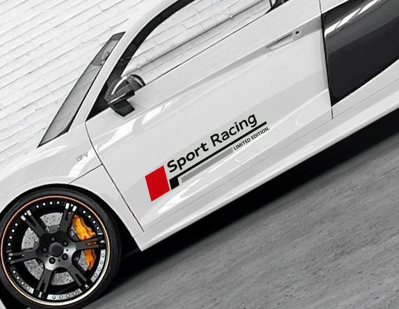 

Car Sticker 60cm AUTO Body Decals Dadge Stickers Emblem Sports Racing Stickers