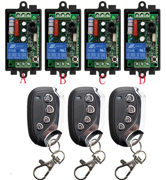 Универсальный беспроводной пульт дистанционного управления 433 МГц модуль