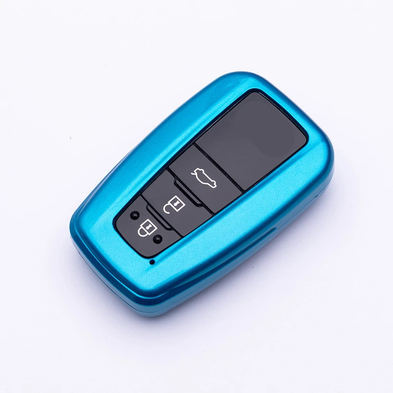 

Car key case For Toyota Camry Prado 2017 2018 CHR Prius Corolla RAV 3 Remote paint car key case car accessories key holder new