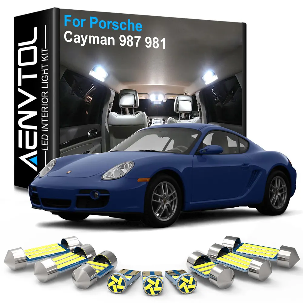 AENVTOL Canbus для Porsche Cayman 987 981 982 R S 718 GTS GT3 GT4 2006 2007 2008 2014 2015 Аксессуары внутреннего