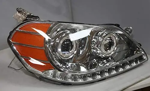 Chrome housing 1 пара для Toyota Mark II GX110 светодиодная фара в сборе передние фары фара 2003 2004 2005 2006 2007 год ксенон комплект задних фар - Цвет: Chrome housing