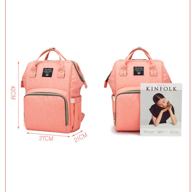 

Fashion Mummy Maternity Diaper Bag Large Capacity Nappy Bag Travel Backpack Nursing Stroller Bag for Baby Care Women Fashion Bag