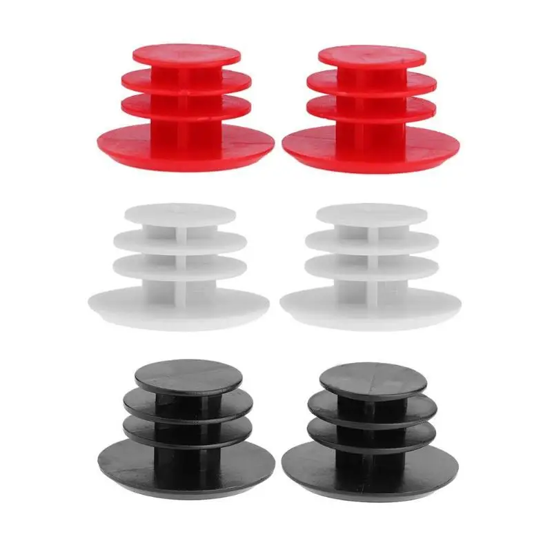 1 пара велосипедный руль Пластик сцепление конца Вилки защиты MTB Дорожный