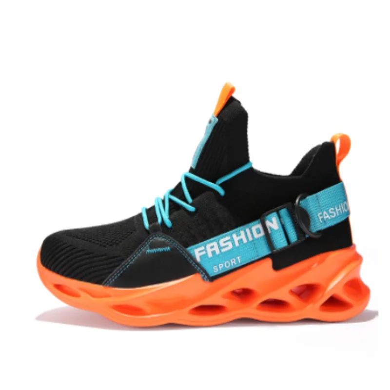 

Summer Mesh Breathable Sports Summer Yellow Running Shoes Young Students Personality All-match Men's Shoes XM217
