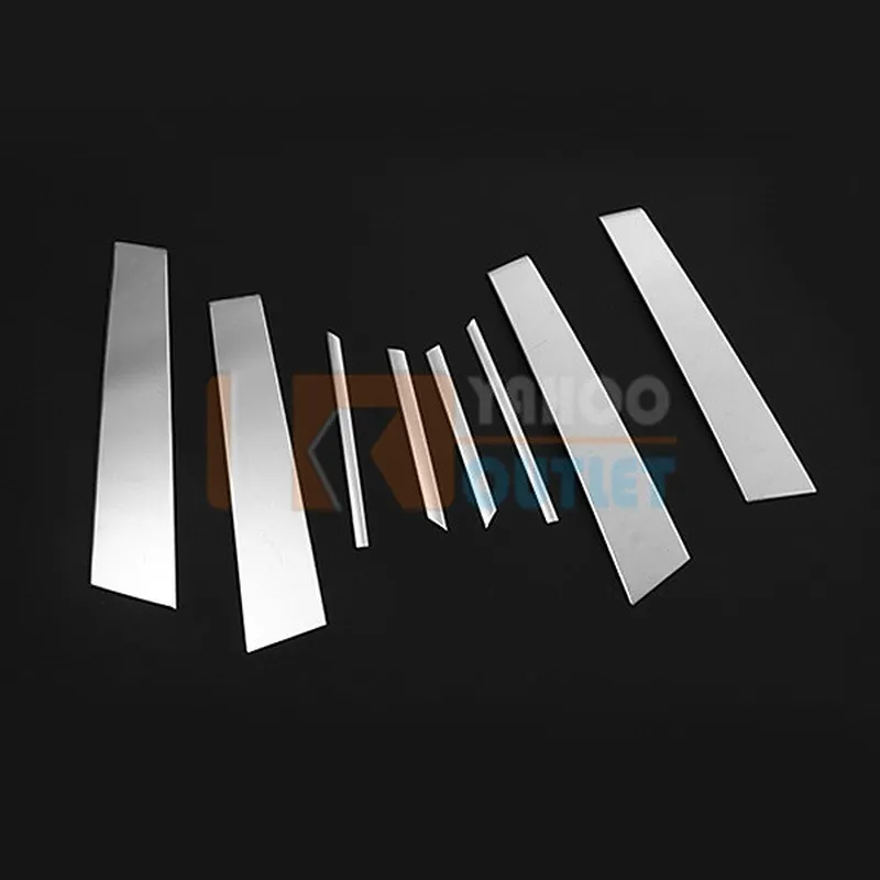 8 шт. крышка для автомобильного окна TOYOTA C-HR ZYX10/NGX50 нержавеющая сталь