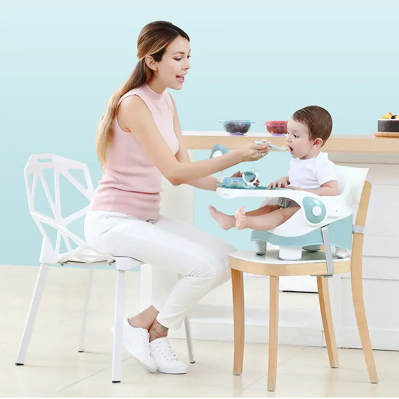 Детский обеденный стул портативное сиденье для купания младенцев пластиковые