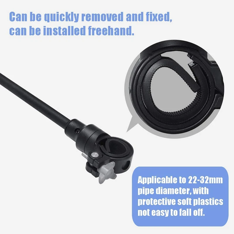 

Bike Rearview Mirror Adjustable Rotatable Bicycle HD Mirror Motorbike Reflector for E-Bike Scooter Mountain Road Bike