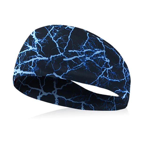 

Headband Absorbent Head Sweat Band Sweatband Elastic For Cycling Sport Women Men PSEN999