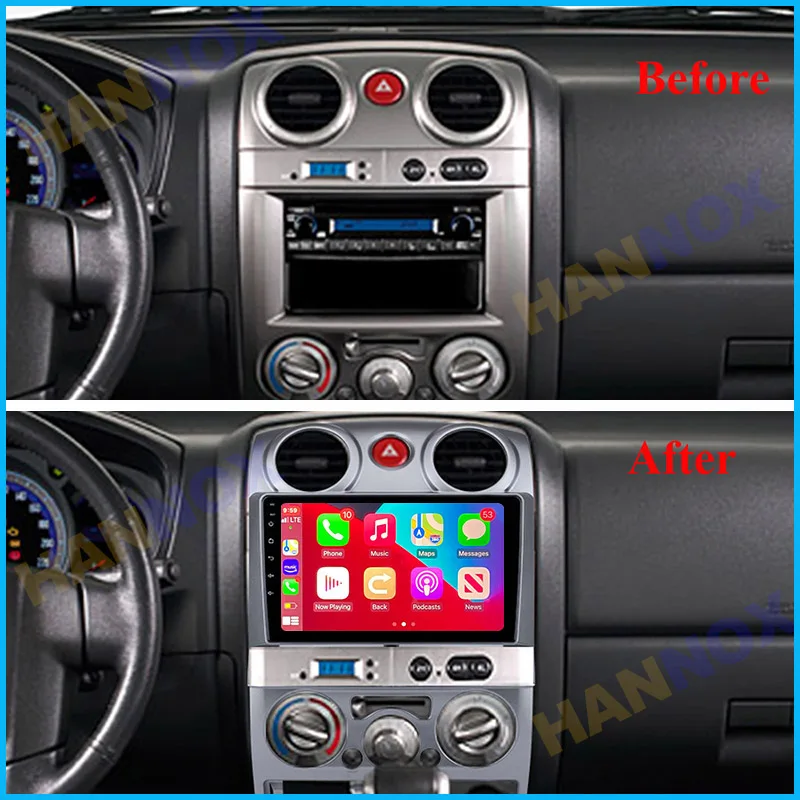 

Автомагнитола для Isuzu DMAX 2007-2011 2 Din Android11, сенсорный экран 9 дюймов, GPS-плеер, головное устройство с рамкой, Wi-Fi, RDS, DAB, FM, AM, SWC
