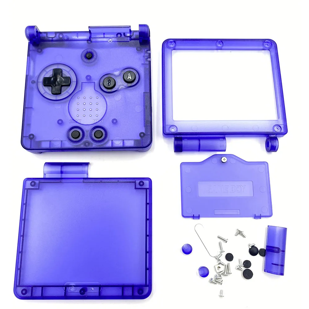 Сменный Прозрачный чехол для Nintendo GBA SP прозрачный игровой консоли Gameboy Advance |