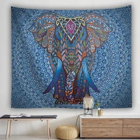 bohemian mandala tapestry elephant wall hanging blanket hippie boho house decor colorful wall carpet dorm background decoration