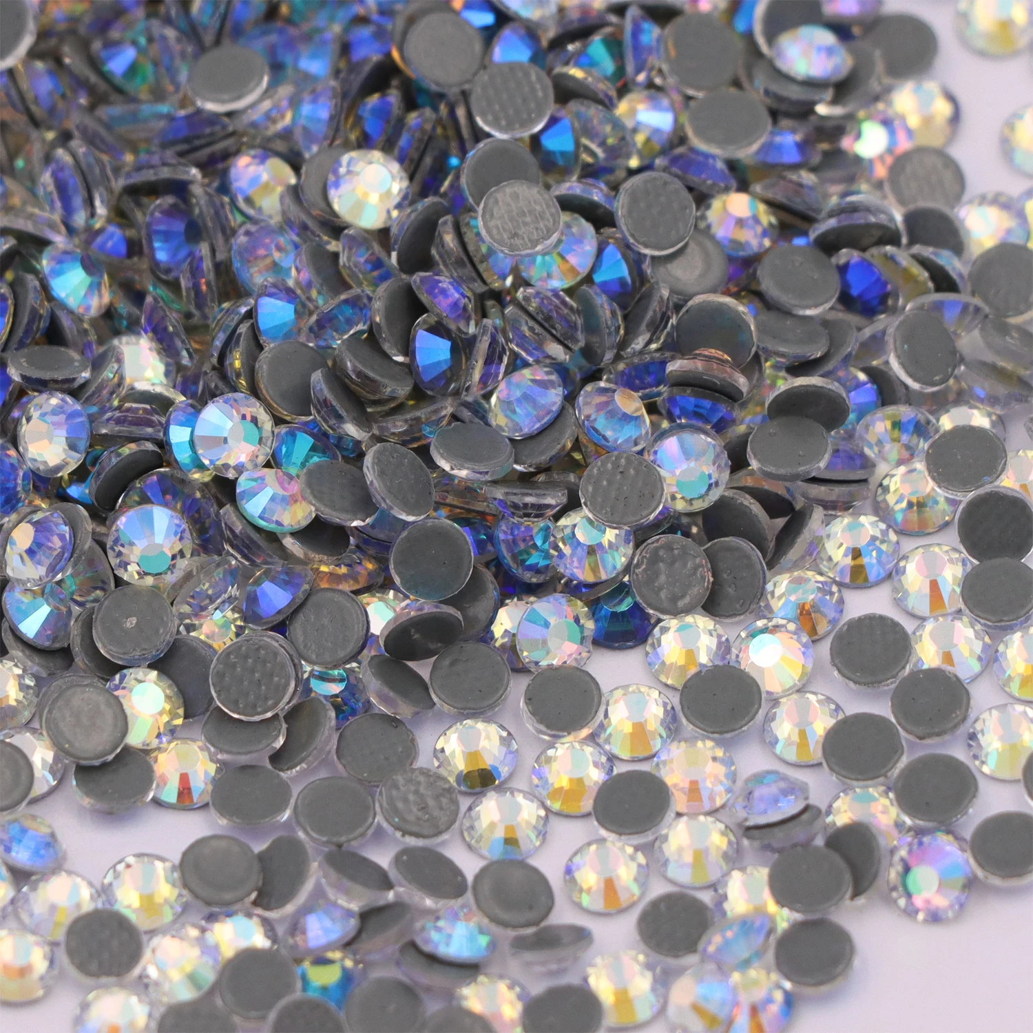 Ночное небо/Призрак AB железо на Стразы блестящая Звезда Горячая фиксация плоская